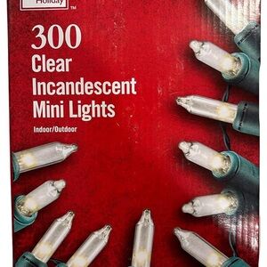 Set of 2 boxes Home Accents 300 Mini Lights, 68 ft 6" Lighted Length